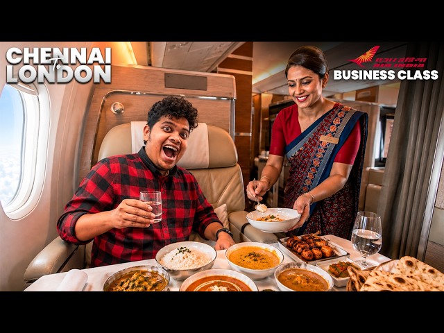 New Air India Business Class🔥| Chennai to London❤️- Irfan’s View