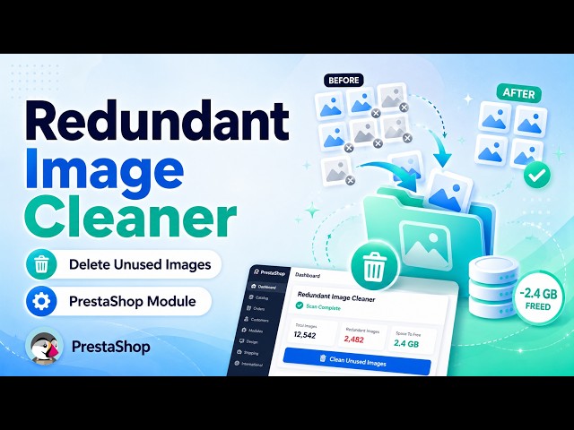 Redundant Image Cleaner Module for PrestaShop – Delete Unused Images and Free Disk Space