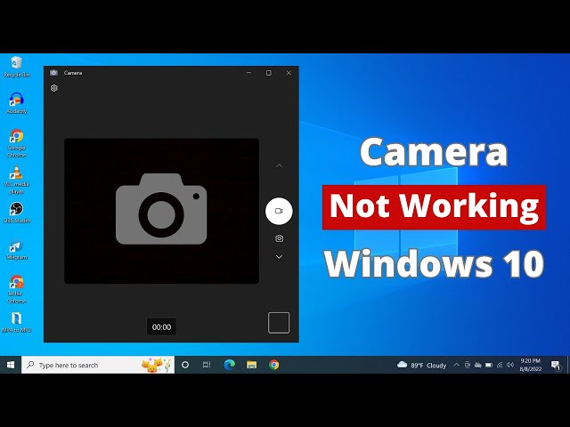 FIXED! - Camera Not Working in Windows 10 Laptop or PC