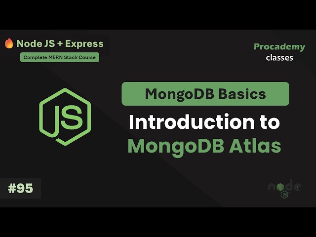 MongoDB Atlas Tutorial: Deploying Your Database to the Cloud (Step-by-Step Tutorial) | Part #95