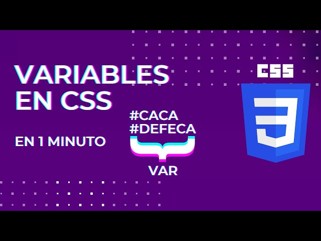 Truco: Variables en CSS