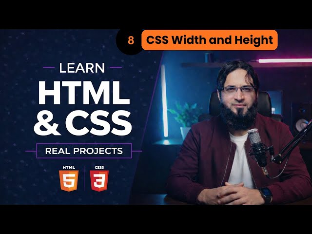 CSS Width and Height #htmlcssfullcourse