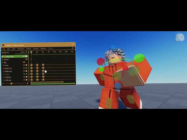 My First Animation, In Moon Animator😆...