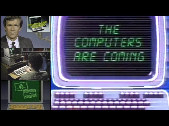 News Reports: 80's Hackers (ABC, CBS, NBC 1983-1989) #80stech #hackers #retronews
