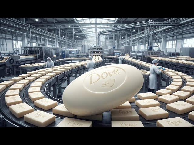 Inside a Dove Soap Factory | How Dove Soap Is Made Step by Step