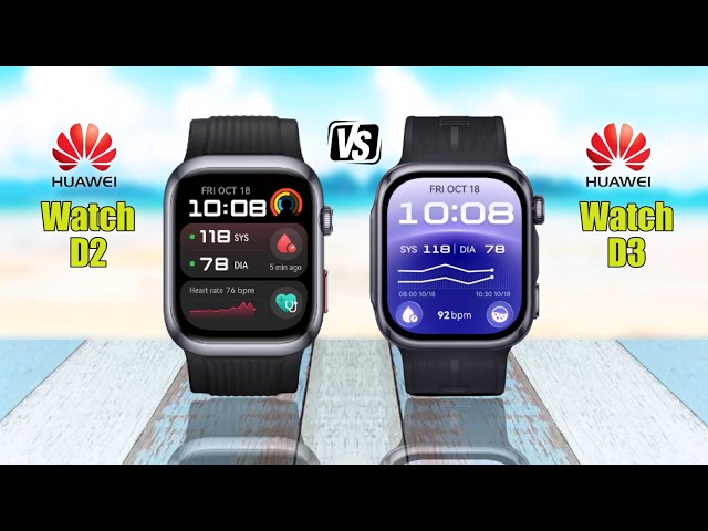 Huawei Watch D2 Vs Huawei Watch D3 Specs Compare