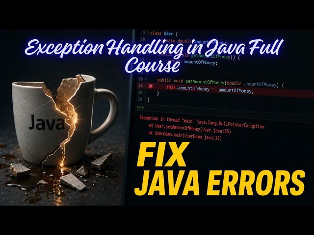 Exception Handling in Java Full Course