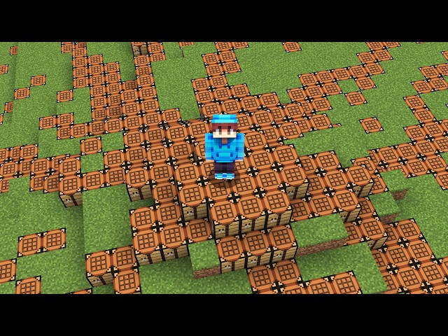 Minecraft, But Every Block Spreads Like Sculk