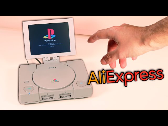 Esta pantalla para PlayStation 1 ESTÁ ROMPIÉNDOLA en AliExpress
