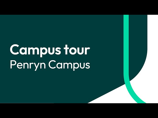 Campus tour of the University of Exeter, Penryn Campus