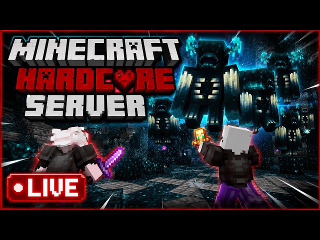 🔴 El WARDEN Nos Espera MINECRAFT HARDCORE SERVER