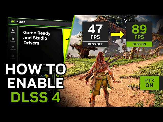 How to enable DLSS 4 in 20 seconds! Works even on RTX 2060!