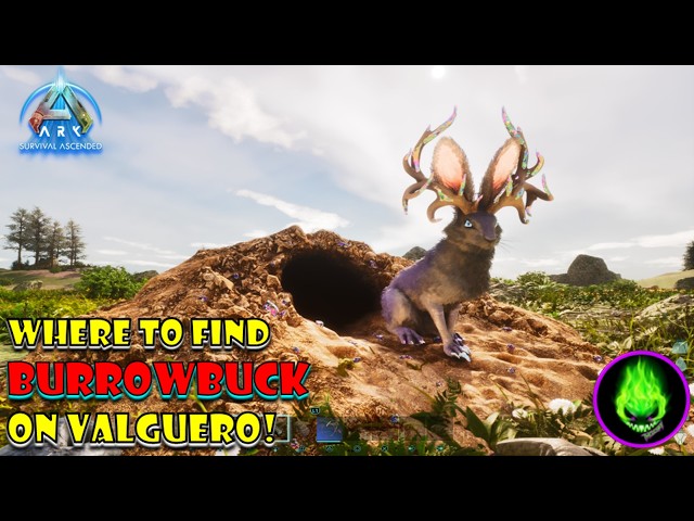 Ark Ascended - Where To Find The Burrowbuck on Valguero!