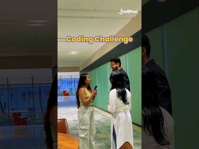 Solve the Coding Challenge And Win a Hoodie  | Intellipaat #CodingChallenge #Coding