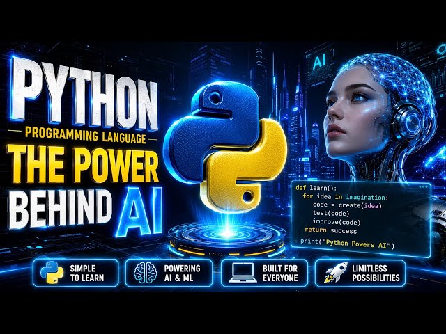 Python programming language - The Power Behind Al - [Hindi] -