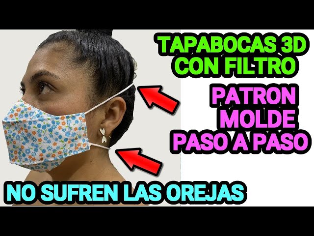 3D face mask with filter (STEP BY STEP)