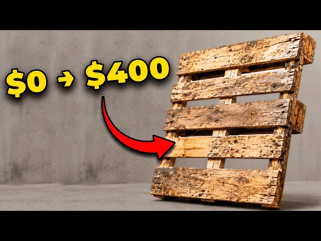 7 Ways to Turn FREE Pallet Wood Into Big Money