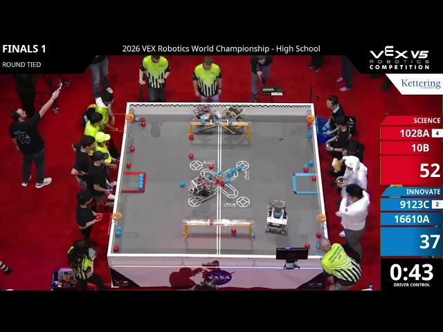 2026 Vex Worlds High School Finals 1 (Push Back)