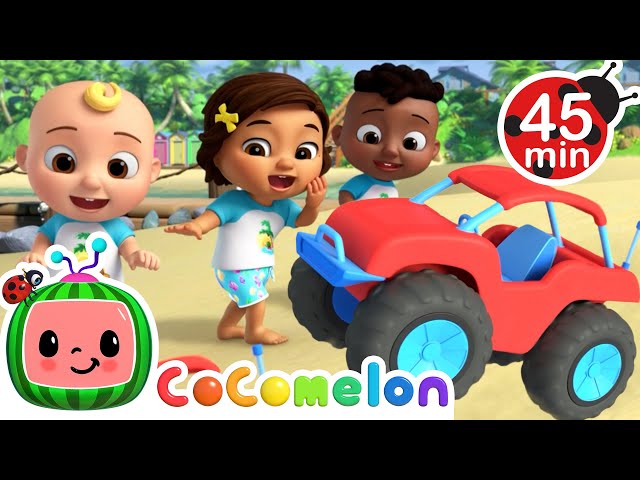 ✈️Awesome Adventure Vehicles!⛵️ | CoComelon | Moonbug Kids - Toys & Songs for Kids
