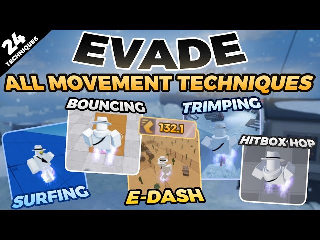 Evade | All Movement Techniques in ONE Video (2025)