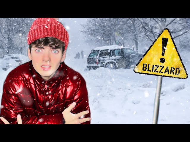 Stuck In A Real Blizzard! (Power Outage)