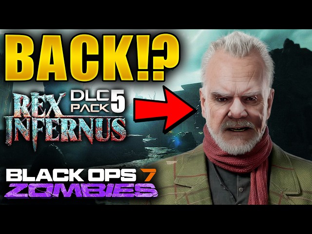 Treyarch Teased Dr Monty RETURNING On Rex Infernus DLC 5 for Black Ops 7 Zombies!? (BO7 Zombies DLC)