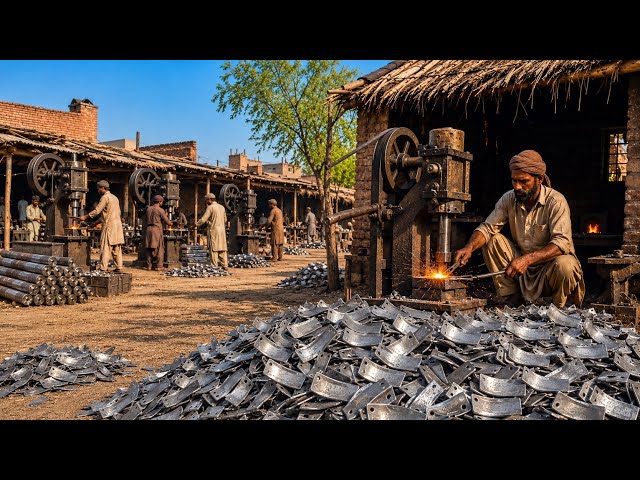 Incredible Manufacturing Process Of Making Rotavotor Blades || Factory Mass Production Process 