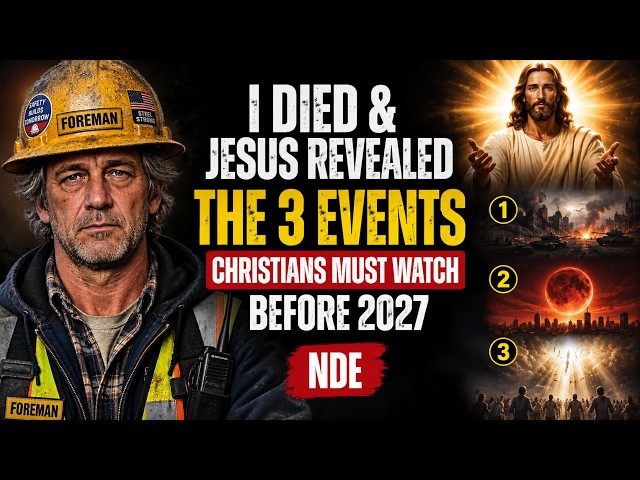 I Died & Jesus Revealed the 3 Events Christians Must Watch Before 2027 | NDE. Warning
