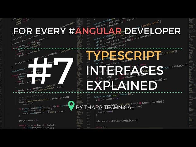 Typescript Tutorial for Beginners in Hindi #7: Interface in Typescript in Hindi | Type Annotations