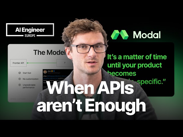 What Lies Beneath the API — Benjamin Cowen, Modal