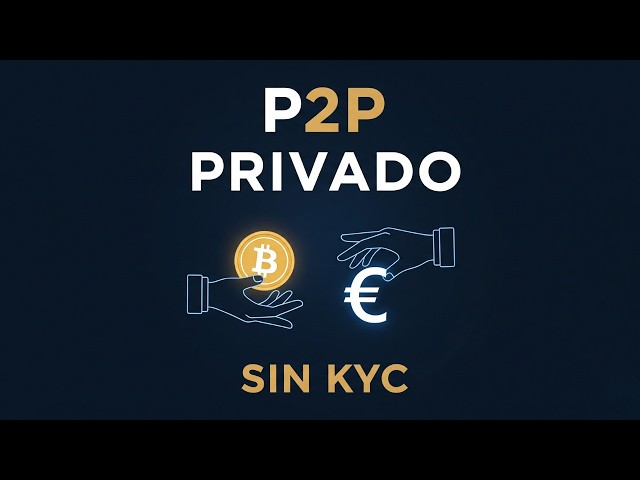 Guía P2P Definitiva: Cripto a Fiat con Máxima Privacidad.