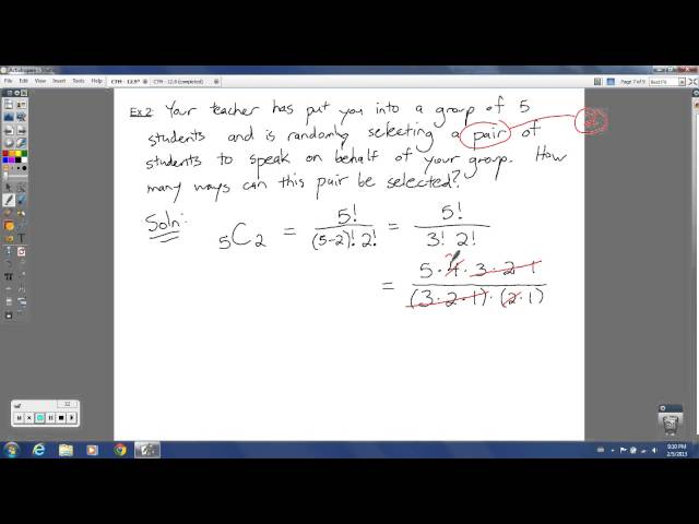 CTM - 12.9 - Combinations