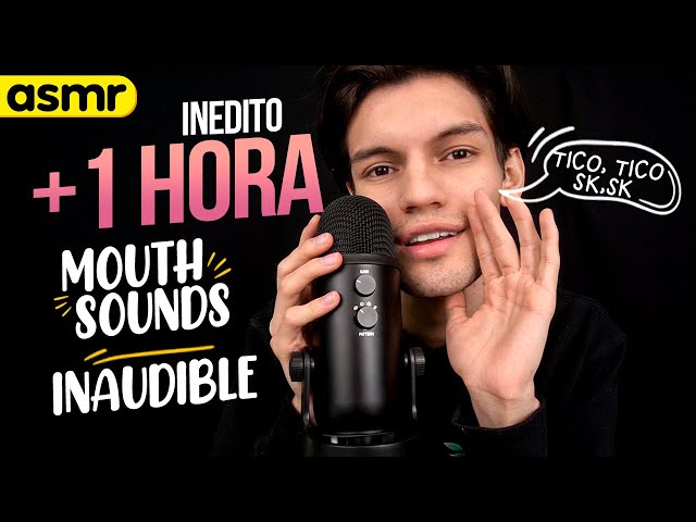 ASMR 1 HORA MOUTH SOUNDS E INAUDIBLE | ASMR Español | Mol