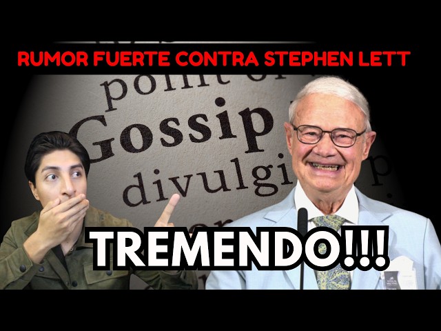 TREMENDO!! Rumor fuerte con Stephen Lett MIEMBRO DEL CUERPO GOBERNANTE JW