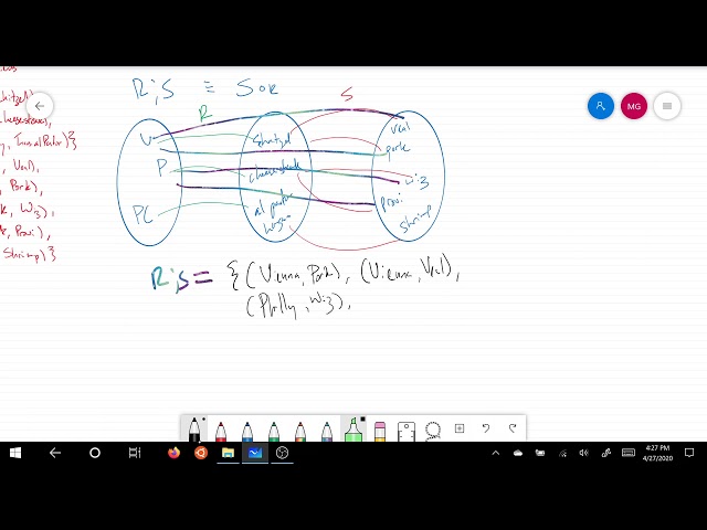 DMFP - Day 25 (3/6) - Operations on relations (from 2020SP)
