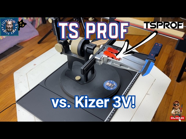 Sharpening Kizer’s 3V Abrams on the TSProf KO3 Pro SE! | Can I Get a SCREAMING Edge?