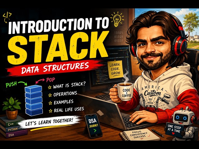 Introduction to Stack | What is Stack in Data Structures? | Stack Series 1
