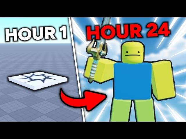 I Made a 2D Roblox Game in 24 HOURS