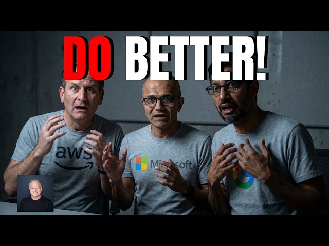 The 5 Cloud Mistakes AWS, Microsoft, and Google are Making Today