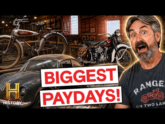 $10,000 or More?! Biggest Antique Paydays | American Pickers