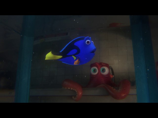 Finding Dory  - Dory & Hank First Encounter