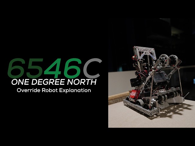 6546C Override Early Season Robot Explanation