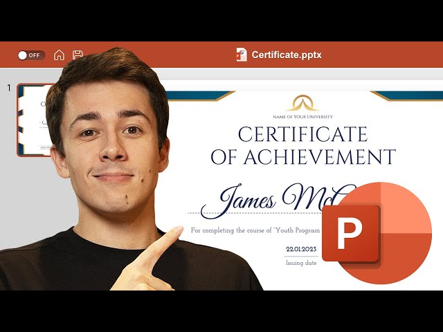 How to Make a Certificate in PowerPoint in 8 Minutes!