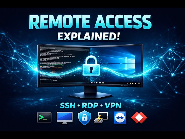 How to Remotely Access a Server | SSH vs RDP vs VPN Explained for Beginners