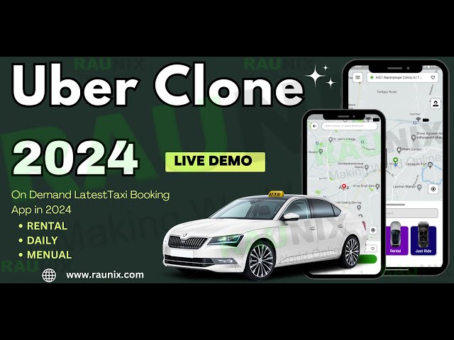 How To Make Uber Clone App In 2025  | Create App Like Uber | Uber Clone 2024 #uberclone #taxiapp