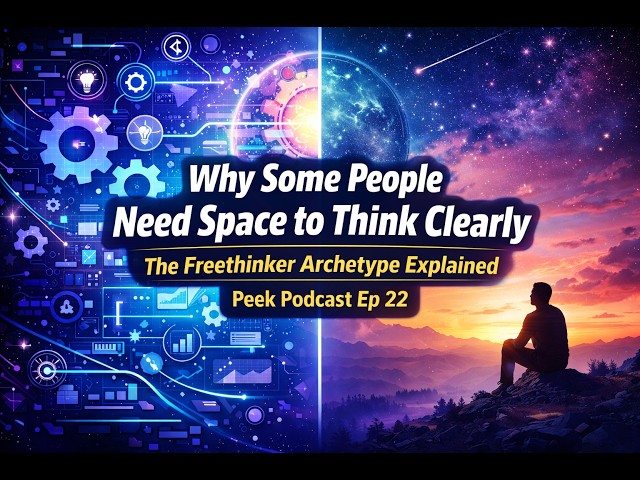 Why Some People Need Space to Think Clearly | The Freethinker Archetype Explained