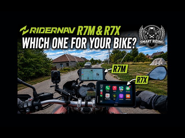 RIDERNAV R7M R7X WHICH IS BEST FOR YOU?