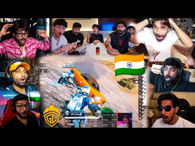 🇮🇳GodLike One Knock Push In PMWC☠️ IGC Full Shocked😱 Everyone Crazy Reactions😲