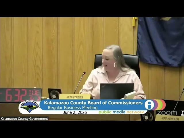 Kalamazoo County - Board of Commissioners - June 2, 2026 Regular Meeting