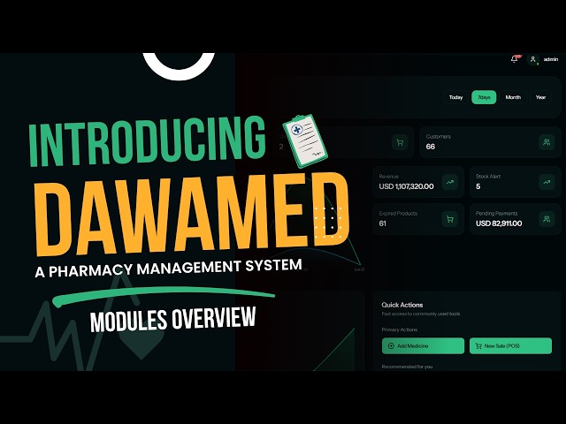 DAWAMED MODULE OVERVIEW | PART ONE